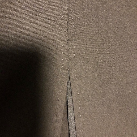 Talula Babaton Stretch Black High Slit Pencil Skirt - Picture 6 of 8